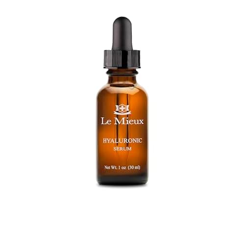 Le Mieux Hyaluronic Serum - Concentrated Hyaluronic Acid Facial Hydration Complex, Anti Aging Moisture with No Parabens or Sulfates (1 oz / 30 ml)