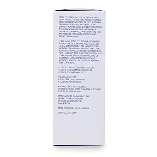Cellex-C Cellex-C Speed Peel Facial Gel, Leaf-green, 3.38 fl. oz.