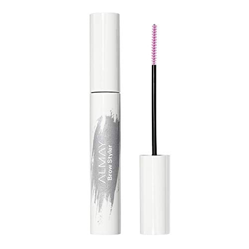 Almay Eyebrow Gel with Marula Oil, Flake-Free & Lightweight Brows, Hypoallergenic, Clear, 1 Count