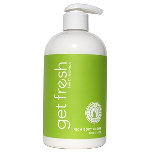 Get Fresh Santa Monica - Rich Body Creme 12oz Lemongrass