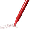 Guapa 6pcs Microblading Brow Mapping Pencil Professional Eyebrow Design Perfect for Pre Drew Brow Hairstrokes Lines (Red)