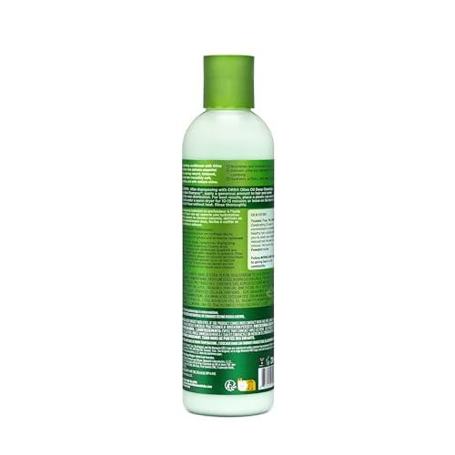 ORS Olive Oil Deep Hydrating Creamy Aloe Conditioner with Aloe Vera for Rejuvenating Moisture, Super Slip Detangling, Hydrates & Adds Radiant Shine 8 Ounces