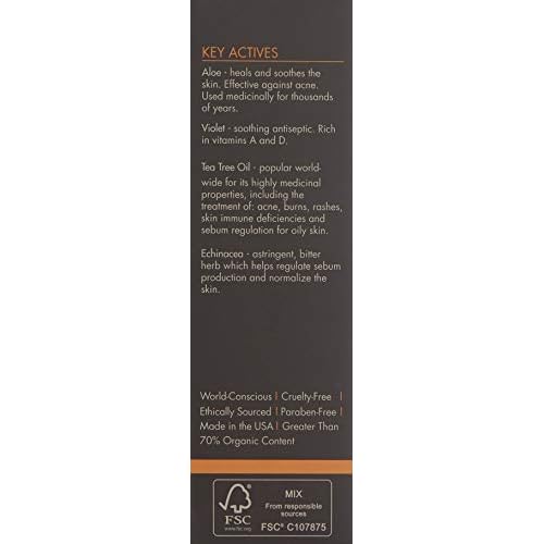 Organic Male OM4 Oily Step 4: Weightless Equalizing Moisture Complex, Moisturizer for Oily Skin to help reduce shine and breakouts for men