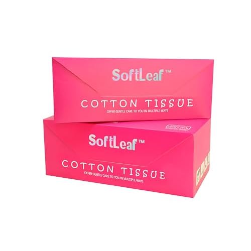 Facial Towels 7.87"¡¿7.87", Extra Thick & Soft Disposable Face Towels for Makeup Removal, Sensitive Skin Care & Baby Care, No Fragrance, No Fluorescent Agents, 120 Count (Pack of 2)