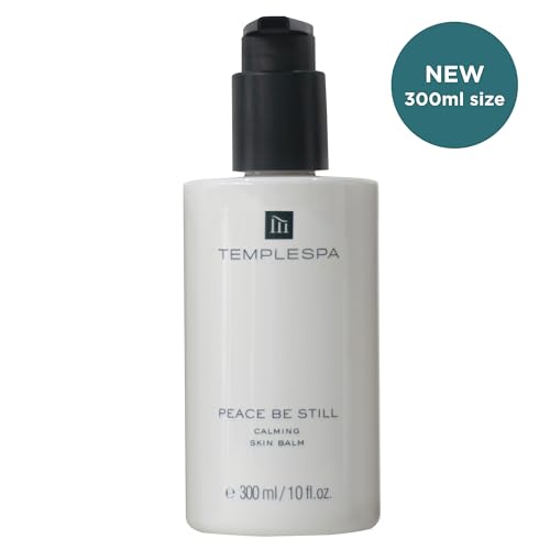 TEMPLESPA | Peace BE Still | Calming Daily Skin Lotion, All Skin Types. Soothing, Moisturizing and Softening Body Moisturiser. Natural Ingredients, Cruelty-Free, Vegan 10 fl.oz.