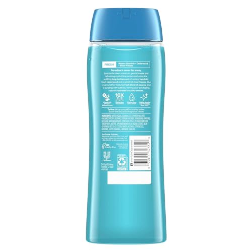 Suave Moisturizing Body Wash, with Milk & Honey and Vitamin E Extract & Moisturizing Body Wash, with Ocean Breeze Scent and Vitamin E Extract, No Parabens, No Phtahaltes, 18 Oz Pack of 6