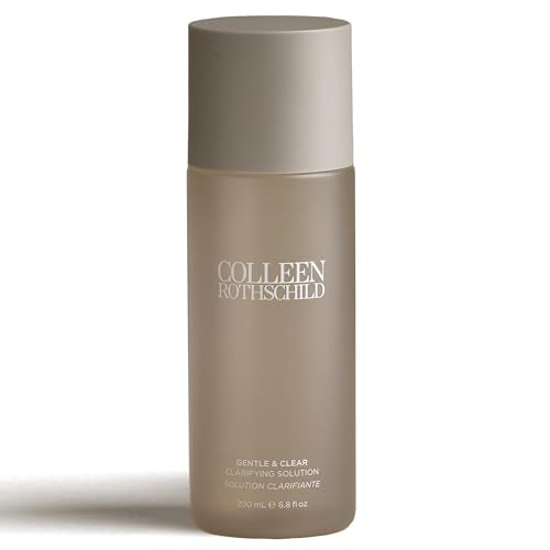 COLLEEN ROTHSCHILD Gentle & Clear Clarifying Solution | Toner for Blemish-Prone, Sensitive & Reactive Skin | Removes Excess Oils | With Salicylic Acid & Niacinamide | Fragrance-Free (6.8 fl oz)