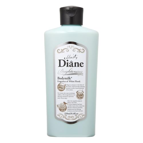 Moist Diane Bodymilk Fragrance of White Floral Body Milk for Unisex, 8.4 Ounce