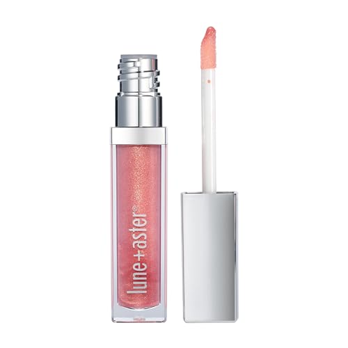Lune+Aster Vitamin C+E Lip Gloss | Non-Sticky, High-Impact Shine, Buildable-Sheer Formula
