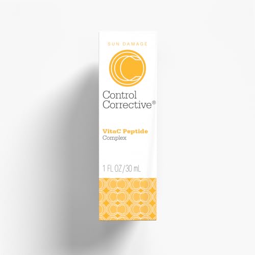 CONTROL CORRECTIVE VitaC Peptide Complex ? Vitamin C Peptide Face Serum with Antioxidants, Collagen Support & Hydration for Aging or Uneven Skin