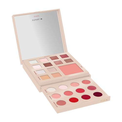 Pupa Milano Pupart M Make-Up Palette - 001 Nude For Women 0.66 oz Makeup