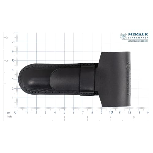 Omega Shaving Brush in Black Badger with Resin Handle and Holder.