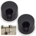 2 Pack Razor Stand For Men, Razor Stand Compatible with Gillette Razors, Suitable for Various Shaver Handles Alloy Steel Bathroom Countertop Organizer with Drainage Holes