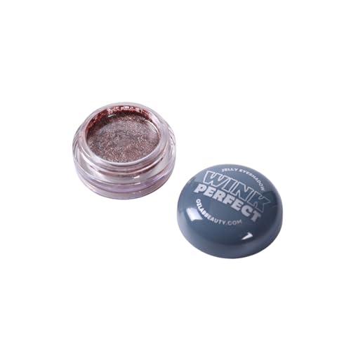Wink Perfect Jelly Cream Eyeshadow ? High-Shine Shimmer, Buildable & Long-Lasting, Lightweight Cream-to-Powder Eye Shadow, Vegan & Cruelty-Free (03 Frosted Petal, 0.18 oz / 5.1 g(PACK OF 1))