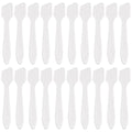 Tbestmax 300 PCS Mini Cosmetic Spatulas 3.2" x 0.6" Disposable Makeup Plastic Spatulas Clear for Facial Creams and Skin Care