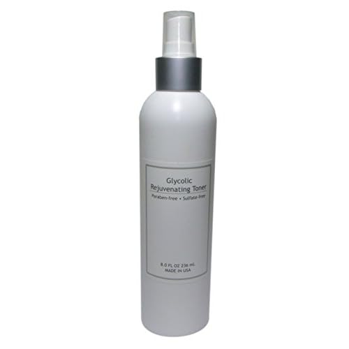 2.45% Glycolic Acid Exfoliating Spray Toner Astringent, Paraben, Gluten & Sulfate Free, 8 Fluid Ounces, No Animal Testing & Cruelty Free