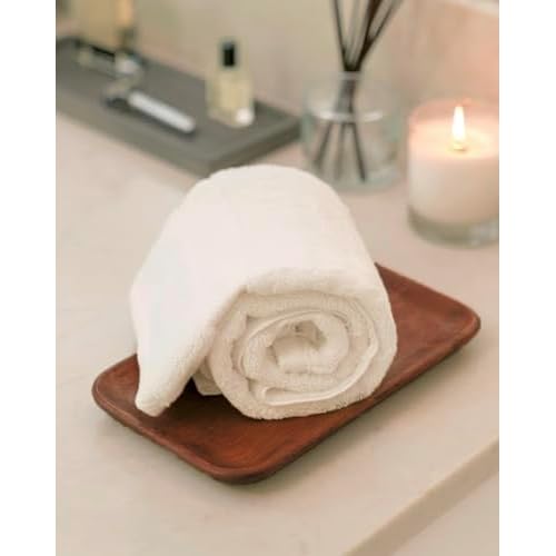 Premium Wash Cloth. Pack of 12-100% Cotton -Ultra Soft and Absorbent - Bathroom Hand Towels, Washcloths Bath Towels - Perfect for Hotel Kitchen Salon, Gym (Size: 13''x13'') (White)