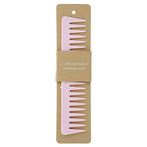 L. Erickson The Petite Detangler Comb, Pink