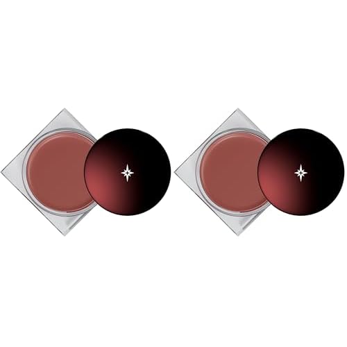 Colorbar Sinful Lip N Cheek Mousse Tint - Powder Matte Blush for Cheeks and Tinted Lip Balm - 2 in 1 Weightless Formula - 003 Coco Berry - 0.14 oz (Pack of 2)