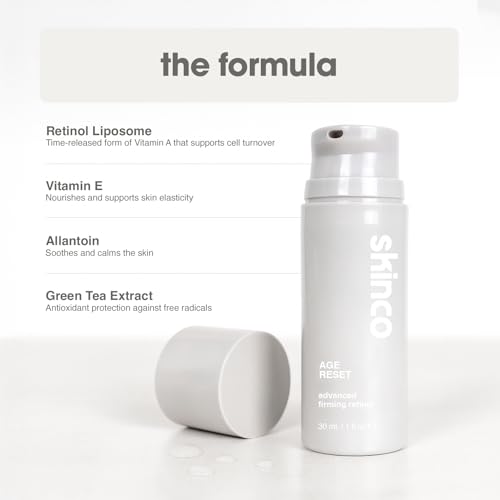 Age Reset Advanced Retinol Serum ? Professional Strength Formula with Hyaluronic Acid, Vitamin E & Botanical Extracts | Smooths Fine Lines, Firms & Brightens Skin (1 fl oz)