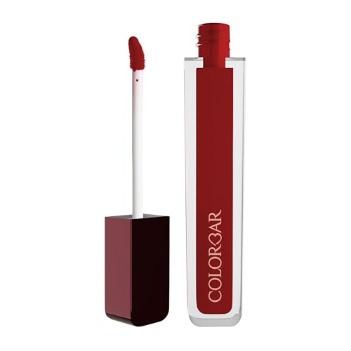 Colorbar Powerkiss Vegan Matte Lipcolor - Hydrating Matte Lipstick - Talc-Free and Highly Pigmented Liquid Lipstick - 002 Tempted - 0.16 oz