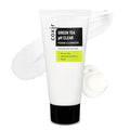 coxir GREENTEA PH CLEAR FOAM CLEANSER 1.01 fl.oz l Low pH Formula Facial Washes with Gentle Exfoliating l deep cleanses pores and remove dead skin cells on skin, Korean skincare