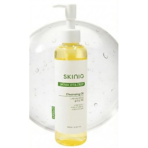 Vita deep Cleansing Oil for Face, Makeup Blackhead Remover, Korean Skin Care, 6.76 fl oz