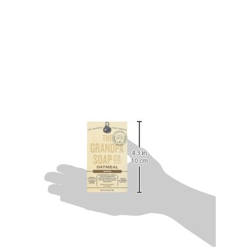 Grandpa's Soap Bar Oatmeal, Soothe, 4.25 Oz