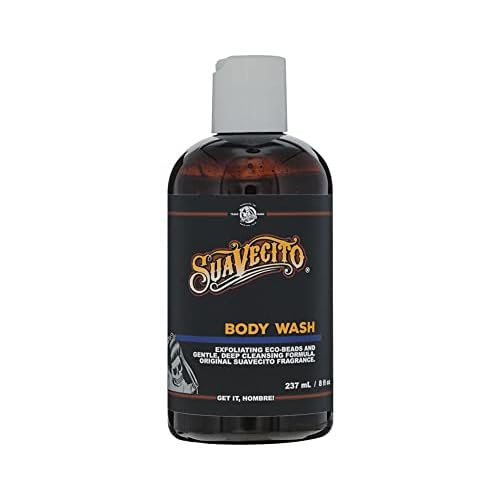 Suavecito Men's Body Wash 8 oz. Exfoliating Deep Cleaning Showering Original Fragrance