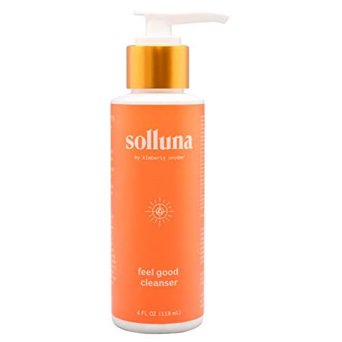 Solluna by Kimberly Snyder Hydrating Anti-Aging Facial Cleanser ? Soothing pH Balanced Gentle Face Wash ? Moisturizing Natural Oils & Plant Botanicals (4oz) Cruelty-Free, Non-Toxic, Vegan & Non-GMO