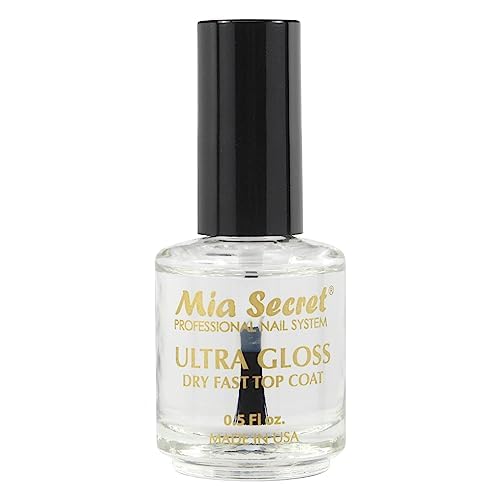Mia Secret Ultra Gloss Dry Fast Top Coat 0.5Fl Oz