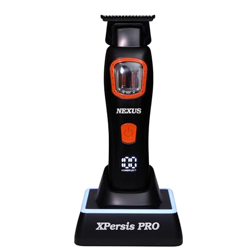 PRO Mini Nexus Professional Barber Hair Trimmer for Men Vector Motor Dual Coil 9000 RPM Low Vibration