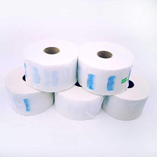 Huini Stretch Paper Neckband, Stretchable, 2.76?¡¿ 11'' Shaving Factory Barber Neck Strip, 400 Count(5*80pcs/st.)
