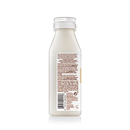 Creme of Nature, Double Duty Detangle & Slip Shampoo, Butter Blend, Argan Oil, Flaxseed Oil, Moisturizing Formula, 12oz (Pack of 2)