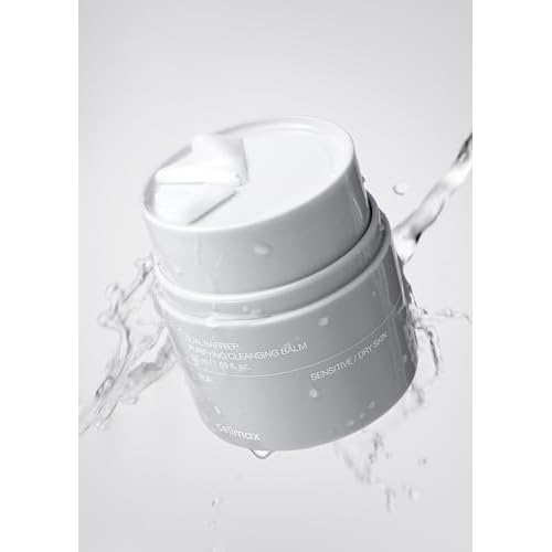 celimax Dual Barrier Purifying Cleansing Balm Refill Edition (50mlx2) | with Ceramides, Waterproof Makeup Remover, Pore Cleansing, Daily Use Cleanser, Grind Container