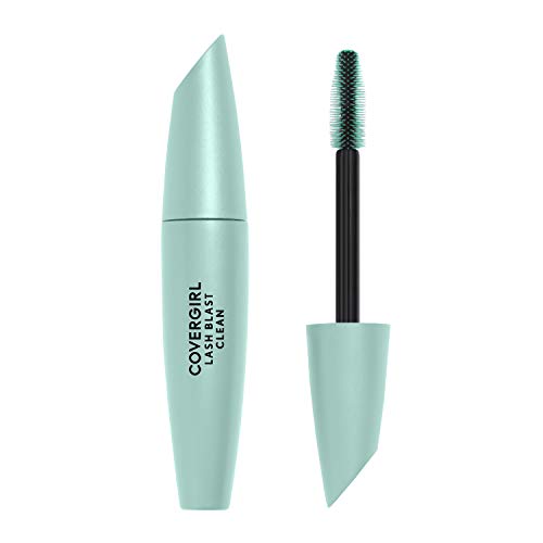 COVERGIRL Lash Blast Clean Volume Mascara, Very Black, 0.44 Fl Oz, Pack of 1 & Perfect Point Plus Eyeliner Pencil, Black Onyx Pack of 1, Long-Lasting