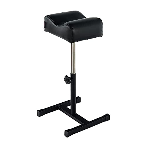 Pedicure Manicure Footrest Adjustable Height Stand Beauty SPA Salon Nail Care Black