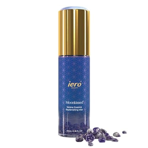 ier? Beauty Moonkissed Serene Essence Hydrating Face Mist, Lavender Chamomile Frankincense, Crystal-Infused Replenishing Facial Mist, Calming Hydrating Toner, Made in Italy ? 3.38 Fl Oz