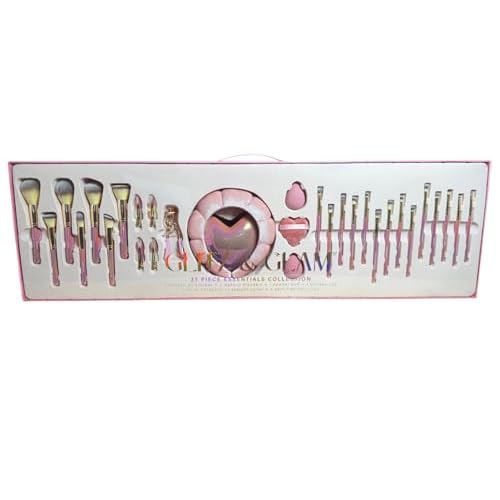 Glitz & Glam | Collection Brush Set (Limited Edition Iridesent Heart, 31 Pcs)
