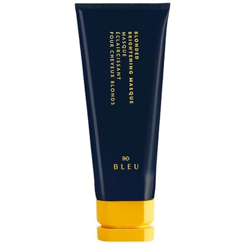 R+Co BLEU Blonded Brightening Masque ? Repairs and Revives Dull, Yellowed Blondes, Hydrates, Neutralizes Yellow Undertones, Restores Shine, Adds Strength, 5 oz