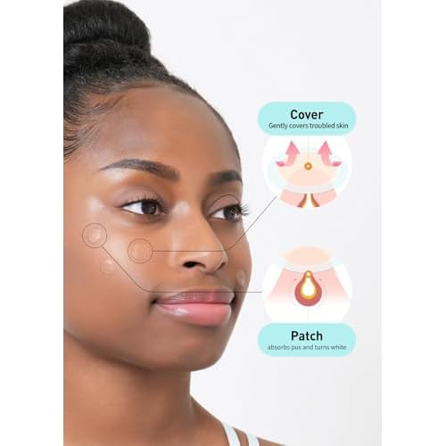 OLIVE YOUNG Care Plus Spot Patch | Hydrocolloid Acne Korean Spot Patch to Cover Zits, Pimples and Blemishes, for Troubled Skin and Face (510 count (Pack of 5))