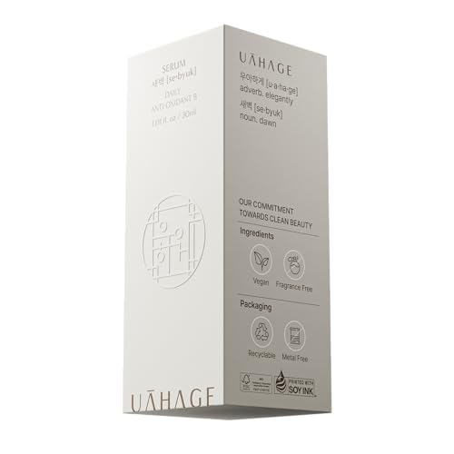 Sebyuk Serum Daily Antioxidant B - Deep Hydration and Nutrition, Vegan Korean Skincare with Glutathione, Niacinamide, Black Tea Extract, Panthenol, Macadamia Oil, Trehalose (30ml / 1.01 fl.oz)