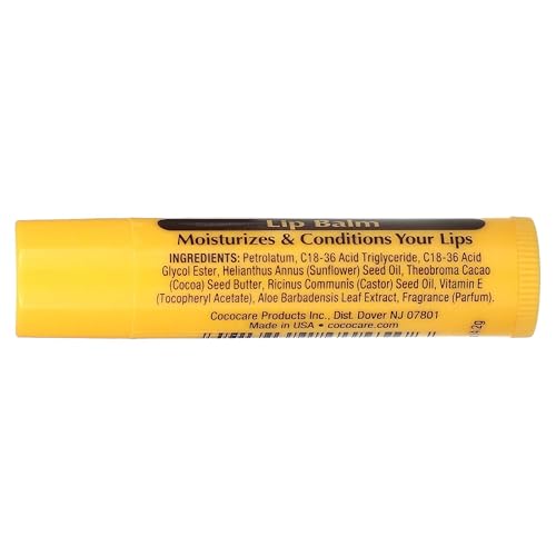 COCOCARE Lip Balm, Cocoa Butter, 0.15 Ounce