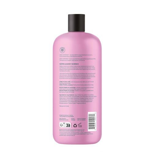 ATTITUDE Foaming Hand Soap Refill, EWG Verified, Natural & Plant-Based Hand Wash, Gentle & Moisturizing, Vegan, Coconut & Wildberries Scent, 30 Fl Oz