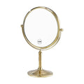 Airemoon 10x Magnifying Makeup Mirror, Standing 360-Degree Rotating Makeup Mirror, 8-Inch Gold Frame Shaving Mirror, 13-Inch Length ¡¿ 9-Inch Width Beauty Mirror