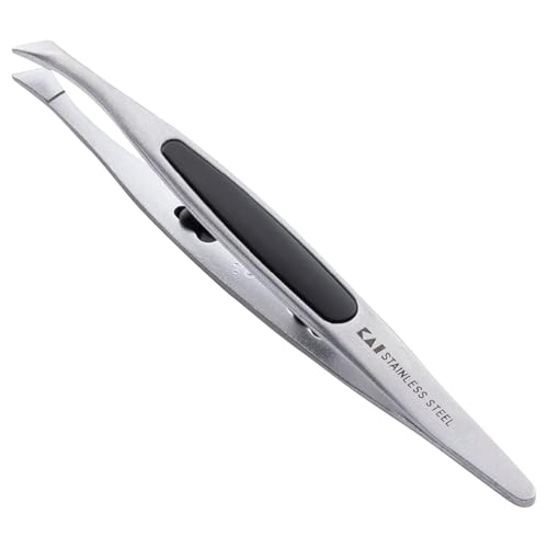 Kai Europe Tweezers, Black Handle, 1 Piece