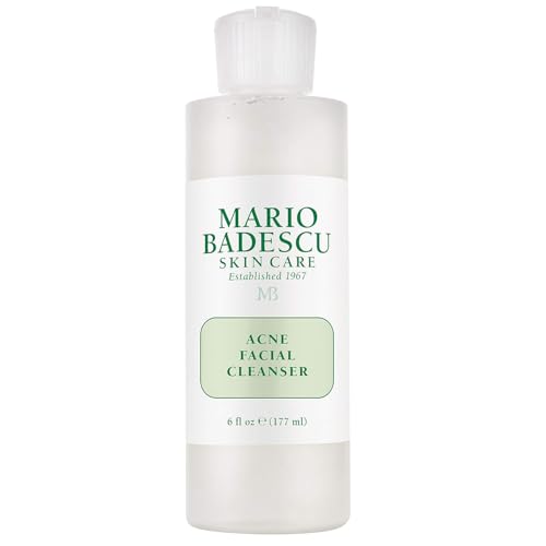 Mario Badescu Anti Acne Serum for Combination & Oily Skin | Clarifying Gel-Serum that Tackles Clogged Pores | Formulated with Salicylic Acid and Glycerin