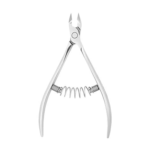 STALEKS PRO Expert 91 7mm Professional Cuticle Nippers ? Stainless Steel Skin Nippers for Manicure