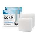 WINFACE Skin soap, strong goat milk aroma, exfoliating soap, facial cleansing, hand washing, bath soap, Add Niacinamide, Goat milk extract, Silk Milk Soap-2.82 oz 2 Count