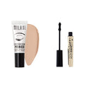 Milani Eyeshadow Primer & Milani Highly Rated Anti-Gravity Black Mascara with Castor Oil and Molded Hourglass Shaped Brush